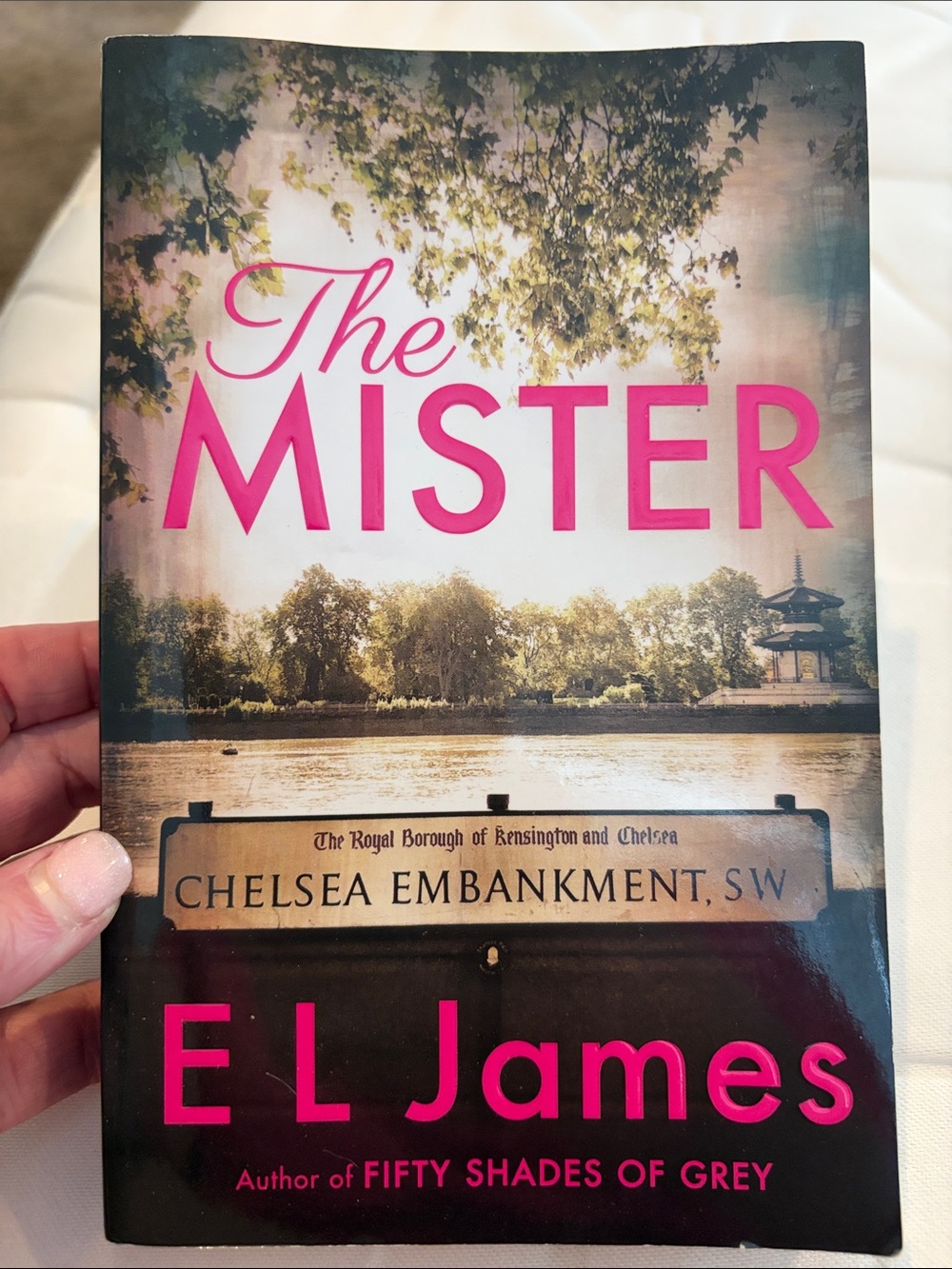 The Mister Paperback - Pink and Black Cover